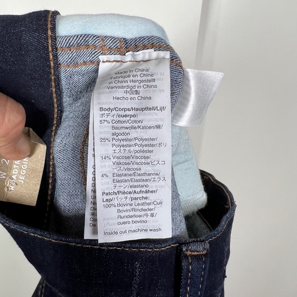 Madewell Roadtripper Jeggings 29P Darkwash, NWT - Picture 11 of 11